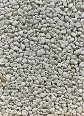 Granulat GLX 303, marbre, teinte blanc