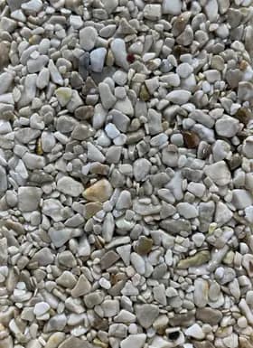 Granulat GLX 304, marbre, teinte blanc