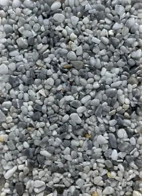 Granulat GLX 306, marbre, teinte blanc