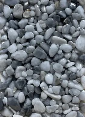 Granulat GLX 317, marbre, teinte blanc