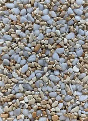 Granulat GLX 337, marbre, teinte blanc