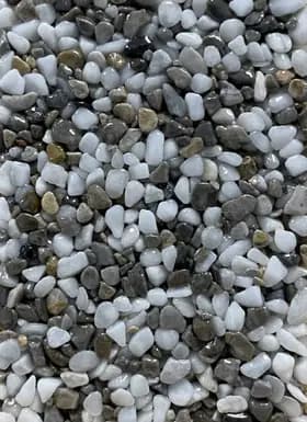 Granulat GLX 339, marbre, teinte blanc