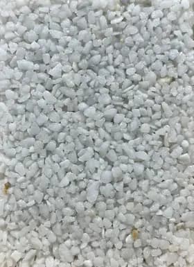Granulat GLX 357, marbre, teinte blanc