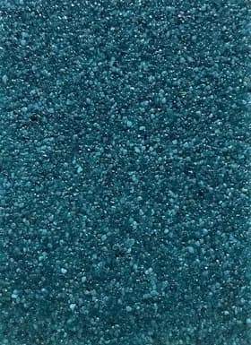 Granulat GLX 445, mortier de quartz, teinte turquoise