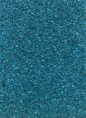 Granulat GLX 448, mortier de quartz, teinte turquoise