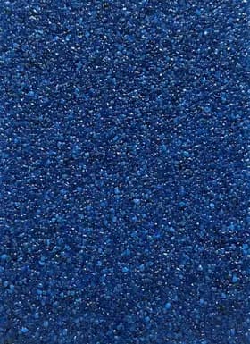 Granulat GLX 450, mortier de quartz, teinte bleu