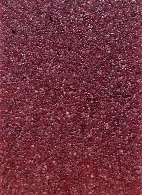 Granulat GLX 467, mortier de quartz, teinte rouge