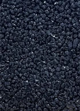 Granulat GLX 124, quartz coloré, teinte bleu