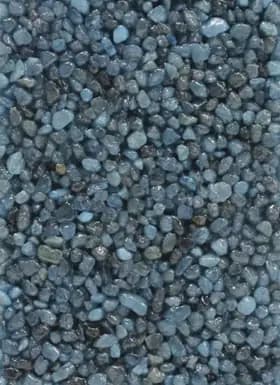 Granulat GLX 140, quartz coloré, teinte bleu