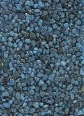 Granulat GLX 141, quartz coloré, teinte bleu