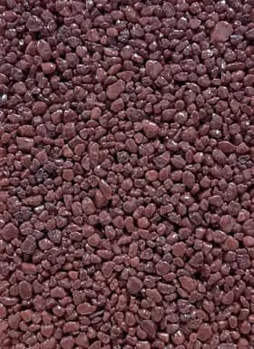 Granulat GLX 176, quartz coloré, teinte rouge