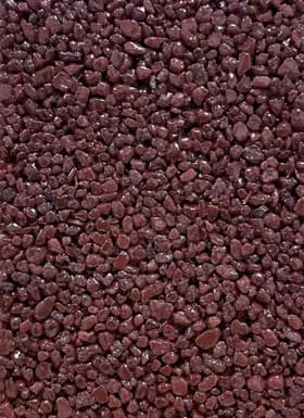 Granulat GLX 177, quartz coloré, teinte rouge