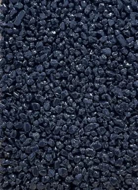 Granulat GLX 184, quartz coloré, teinte bleu