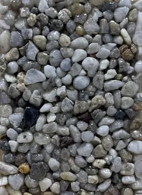 Granulat GLX 375, quartz naturel, teinte gris