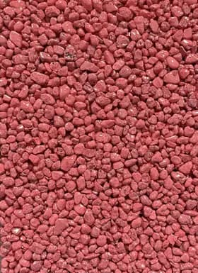 Granulat GLX 202, quartz coloré spécial, teinte rouge