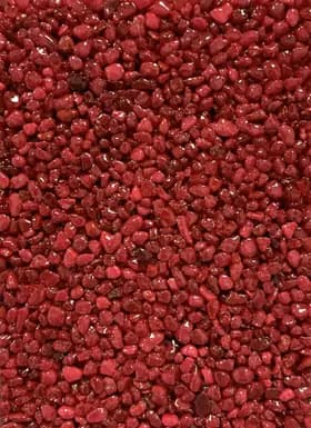 Granulat GLX 205, quartz coloré spécial, teinte rouge
