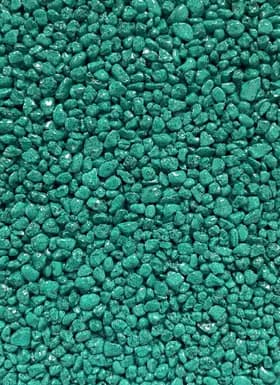 Granulat GLX 208, quartz coloré spécial, teinte turquoise