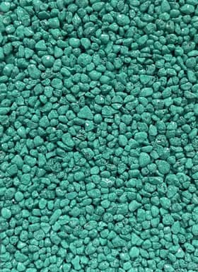 Granulat GLX 209, quartz coloré spécial, teinte turquoise