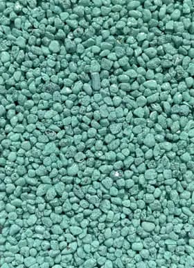 Granulat GLX 210, quartz coloré spécial, teinte turquoise