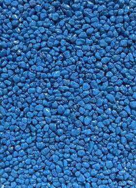 Granulat GLX 216, quartz coloré spécial, teinte bleu
