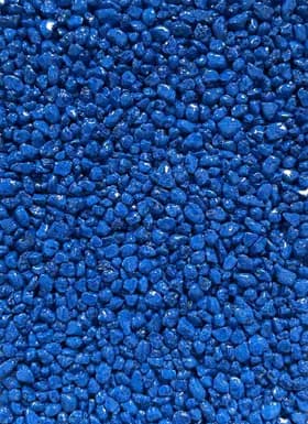 Granulat GLX 217, quartz coloré spécial, teinte bleu