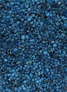 Granulat GLX 219, quartz coloré spécial, teinte bleu