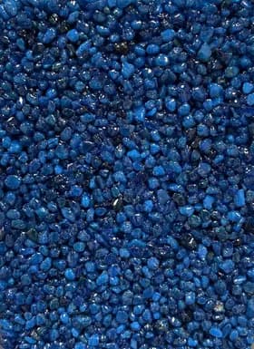 Granulat GLX 220, quartz coloré spécial, teinte bleu