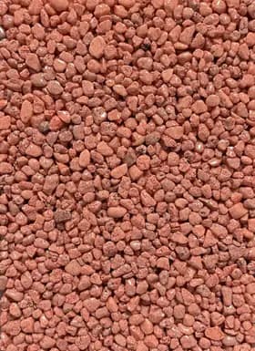 Granulat GLX 228, quartz coloré spécial, teinte rouge
