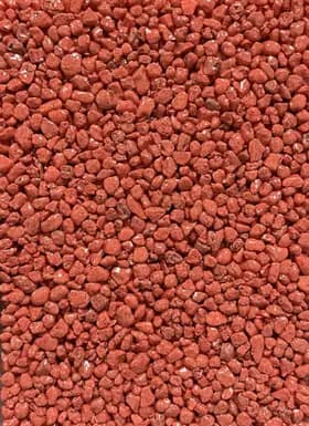 Granulat GLX 229, quartz coloré spécial, teinte rouge