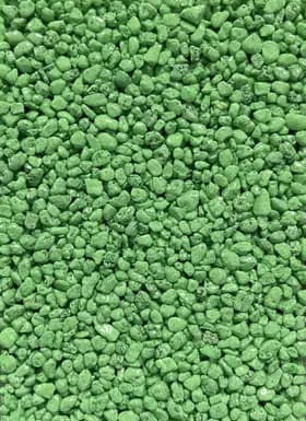 Granulat GLX 239, quartz coloré spécial, teinte vert