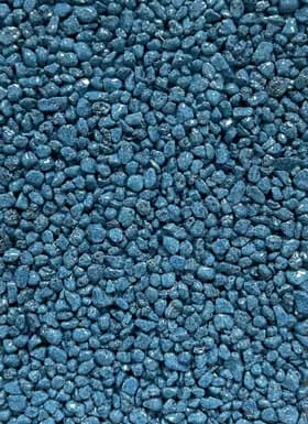 Granulat GLX 244, quartz coloré spécial, teinte bleu